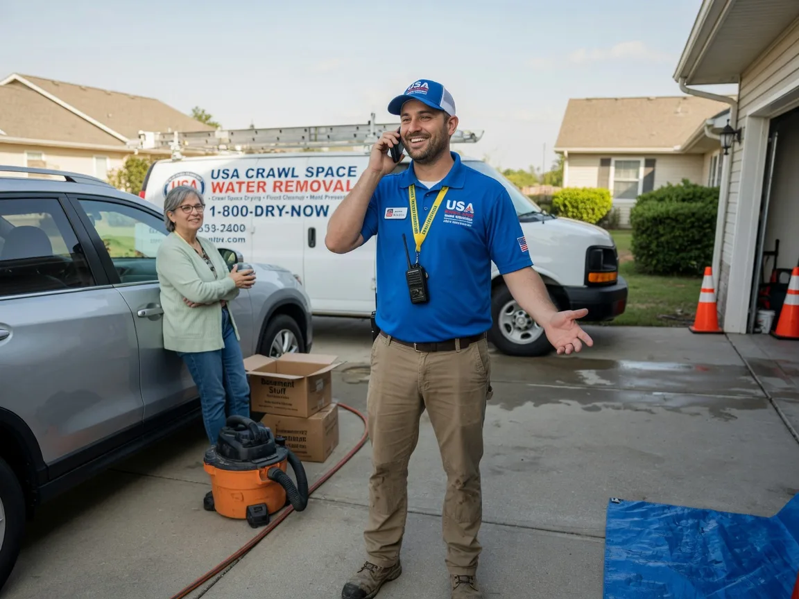 Crawl Space Water Removal Bluff Dale, TX FAQs